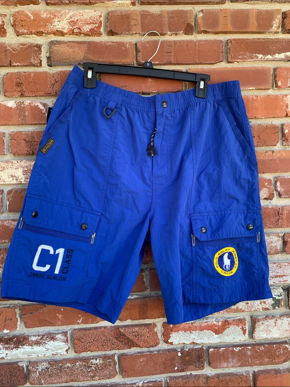 Polo by Ralph Lauren Royal Blue Canoe Slalom Cargo Swim Shorts